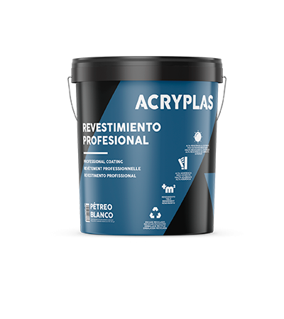 Acryplas revestimiento elastico blanco 1l