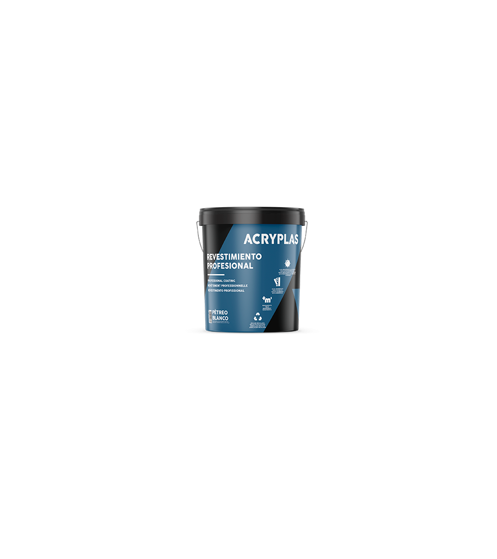 Acryplas revestimiento elastico blanco 1l