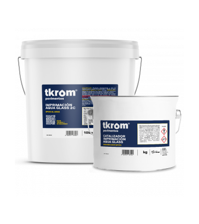 Kit imprimacion glass /c blanco 1kg