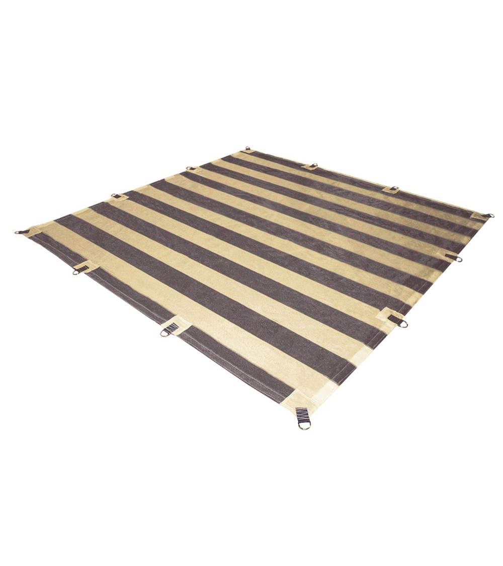 Lona plastico bicolor 1x1mt