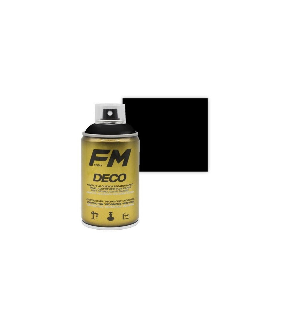 Spray tkrom negro brillo  ml