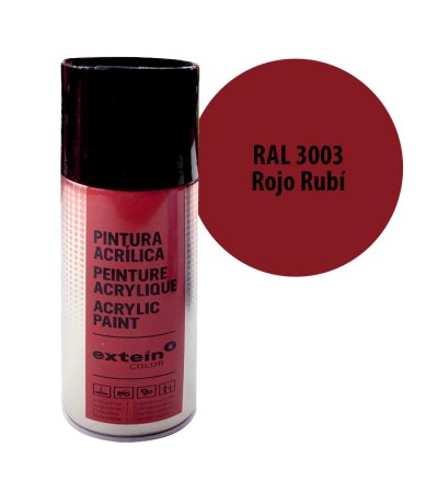 Spray tkrom rojo rubi  ml