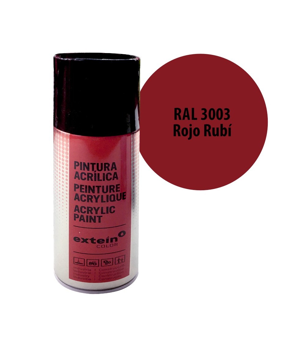 Spray tkrom rojo rubi  ml