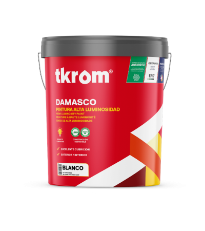 Tkrom mate damasco blanco l