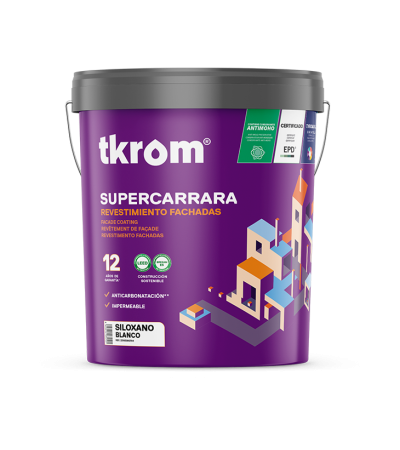Tkrom supercarrara siloxano blanco 1l