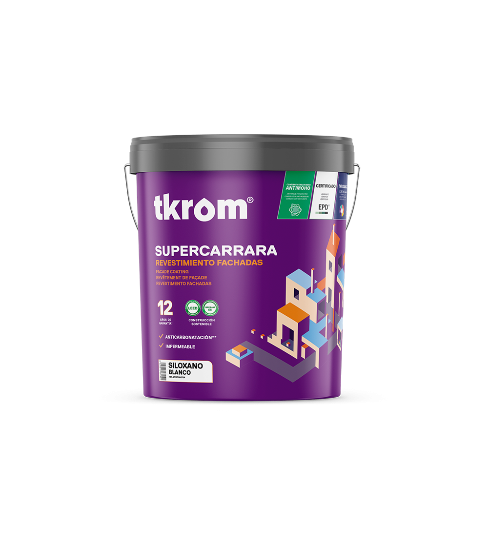 Tkrom supercarrara siloxano blanco 1l