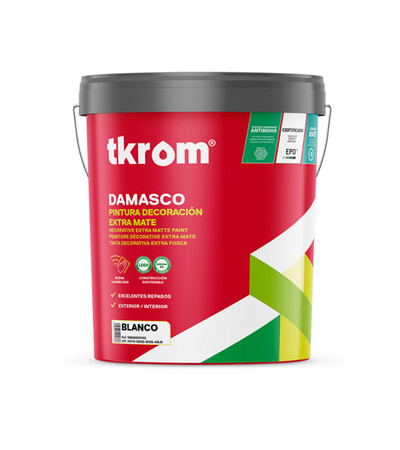Tkrom Damasco Negro 1L | Decoraciones Isleñas Tenerife