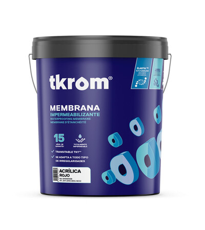 Tkrom Membrana Acrilica Rojo T... | Decoraciones Isleñas Tenerife