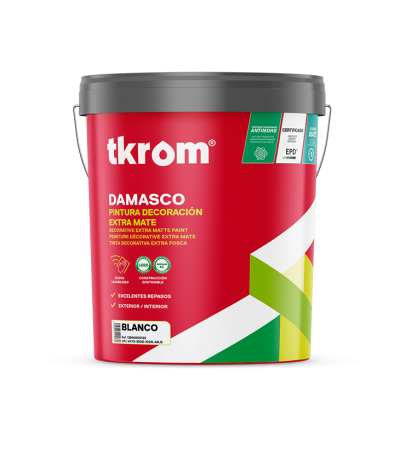 Tkrom mate damasco blanco 1l