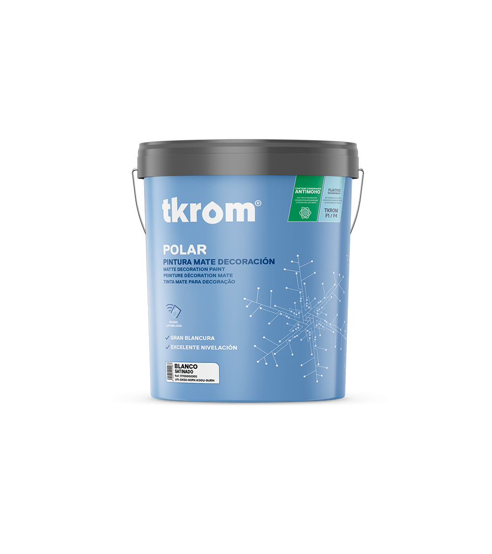 Tkrom satinado polar blanco l
