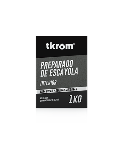 Tkrom escayola moldeo 1kg 