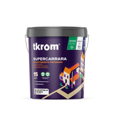 Supercarrara liso extra 1 blanco 1l