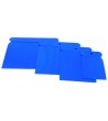 Kit espatulas carrocero plastico azul pz